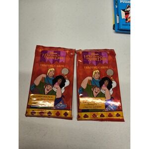 Disney Hunchback of Notre Dame Trading Cards SkyBox 1996 Sealed Packs Lot of 2
